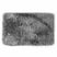 Spirella badkamer vloerkleed|tapijt - hoogpolig - grijs - 40 x 60 cm