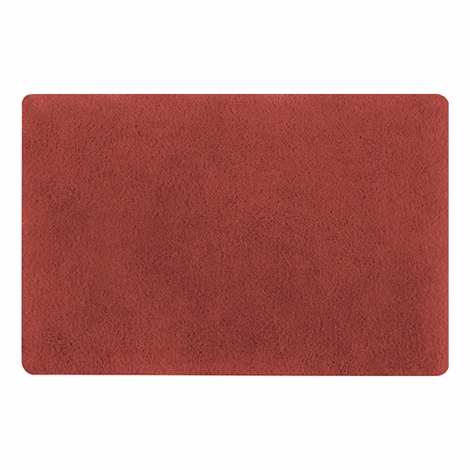 Spirella badkamer vloerkleed|tapijt - hoogpolig - terra - 60 x 90 cm