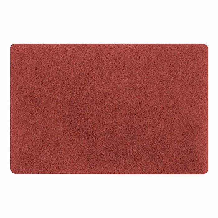 Spirella badkamer vloerkleed|tapijt - hoogpolig - terra - 60 x 90 cm