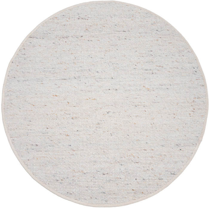 Veer Carpets - Vloerkleed Scott Beige Rond ø200 cm