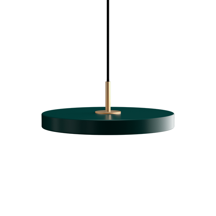 Umage Asteria Plus Mini hanglamp forest green - met koordset - Ø 31 cm