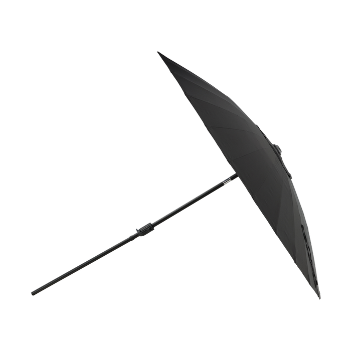Nest outdoor Einar Parasol Ø 270 cm - Zwart