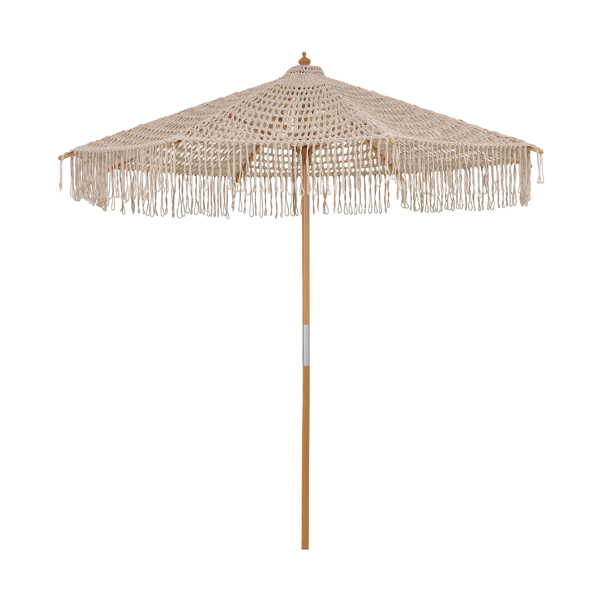 Artichok Malou Gevlochten Parasol Beige - Ø 250 cm