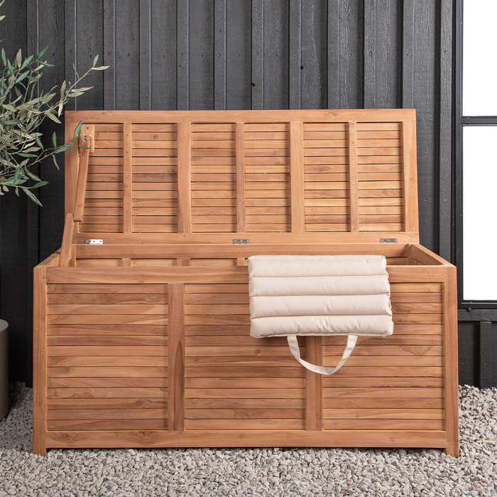 Nest outdoor Dave Houten Tuinkussen Opbergkist Naturel - 130 x 60 cm