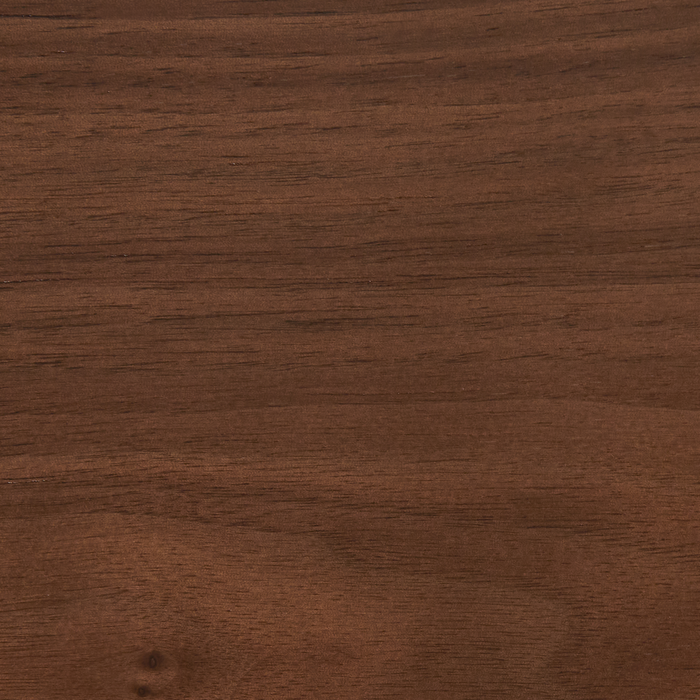 Beliani - AROMA - Barkruk set van 2 - Donkerbruin - Rubberhout