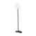 Nest outdoor Lien Tuin Vloerlamp Wit Met Zwarte Voet