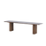 Nest living Faya Houten Eetkamerbank Donkerbruin - 180 x 45 cm