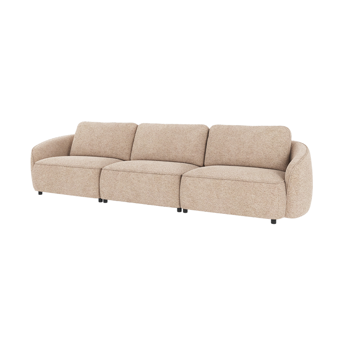 Rowico Home Norris Gestoffeerde 4 Zitsbank Beige - 319 cm