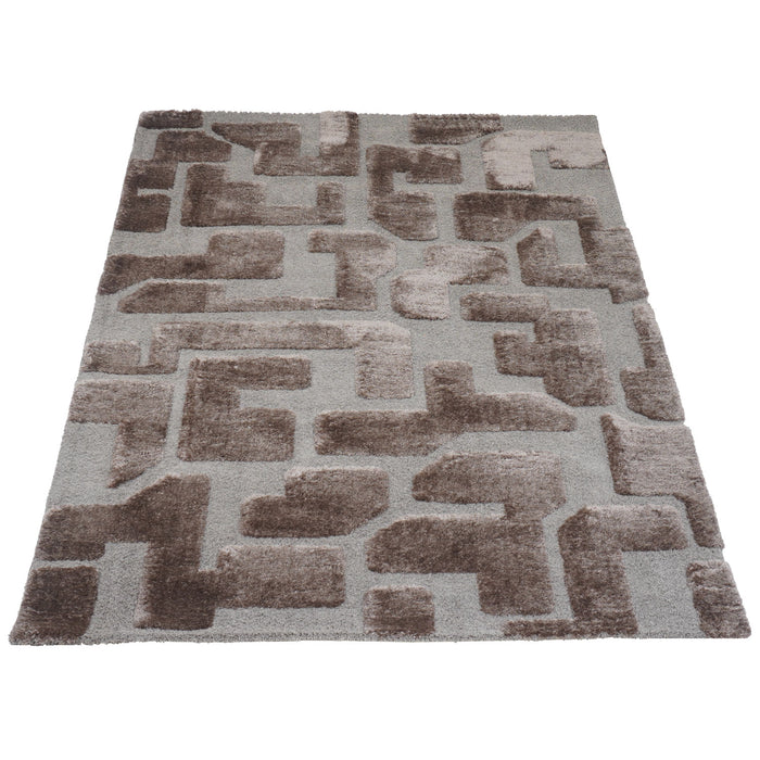 Veer Carpets - Vloerkleed Liana Bruin 240 x 340 cm