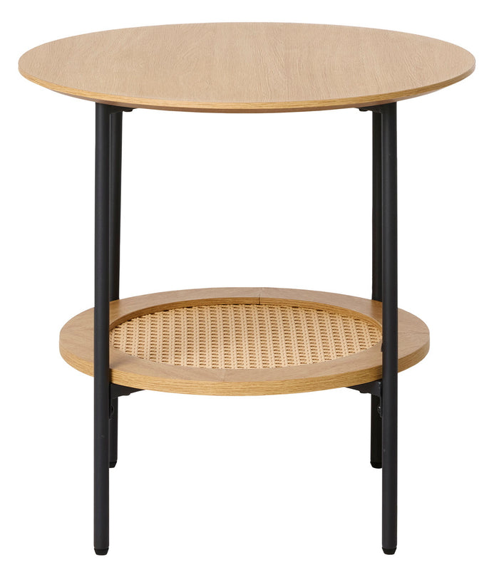 Giga Living - Nachtkastje Pensacola Naturel Ø50cm