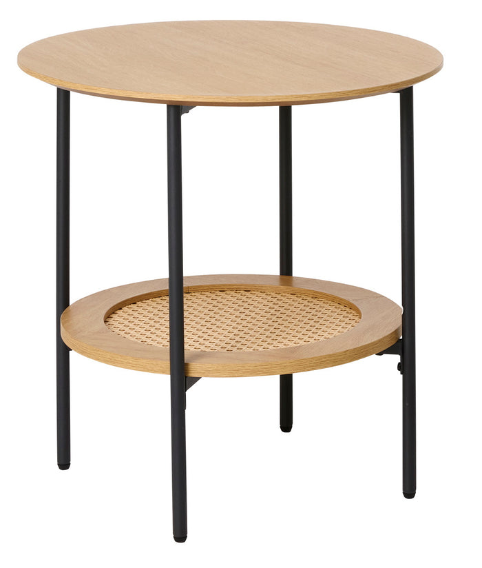 Giga Living - Nachtkastje Pensacola Naturel Ø50cm