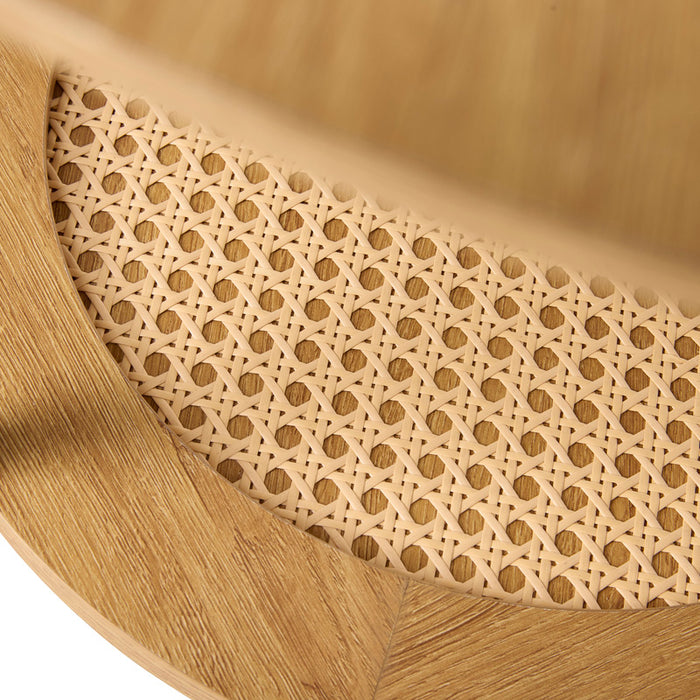 Giga Living - Nachtkastje Pensacola Naturel Ø50cm