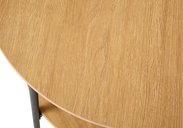 Giga Living - Nachtkastje Pensacola Naturel Ø50cm