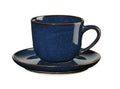 ASA Selection Espresso Kop en Schotel Saisons Midnight Blue 90 ml