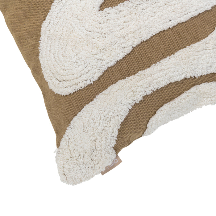 by fonQ Wave Sierkussen 40 x 60 cm - Bruin