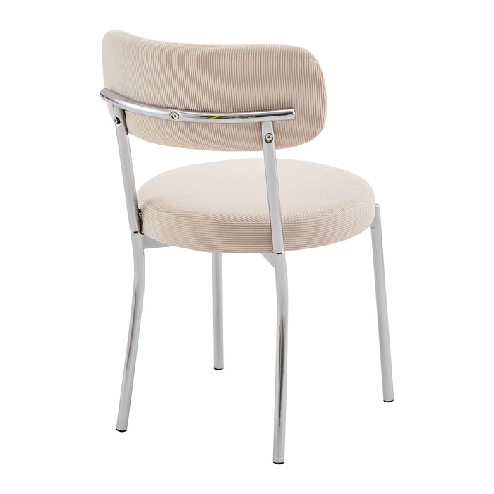 by fonQ Bent Eetkamerstoel - Beige