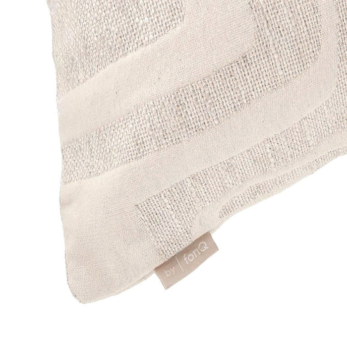 by fonQ Groovy Sierkussen 40 x 60 cm - Ivoor