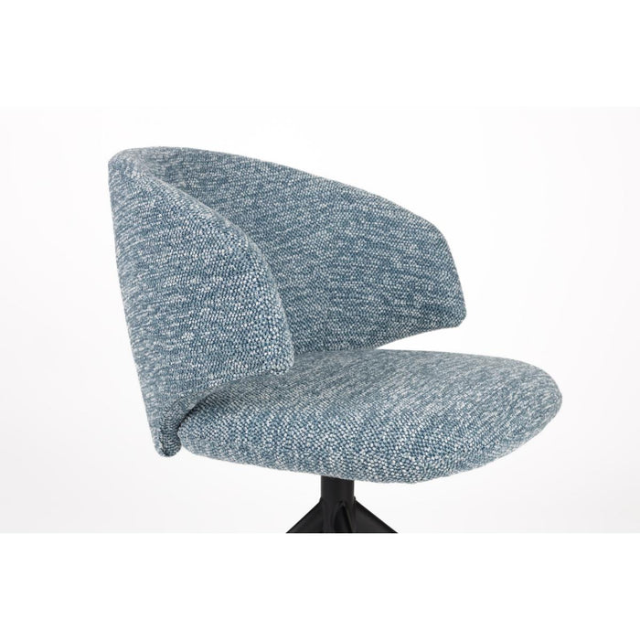 Puur Charlie eetkamerstoel - blauw