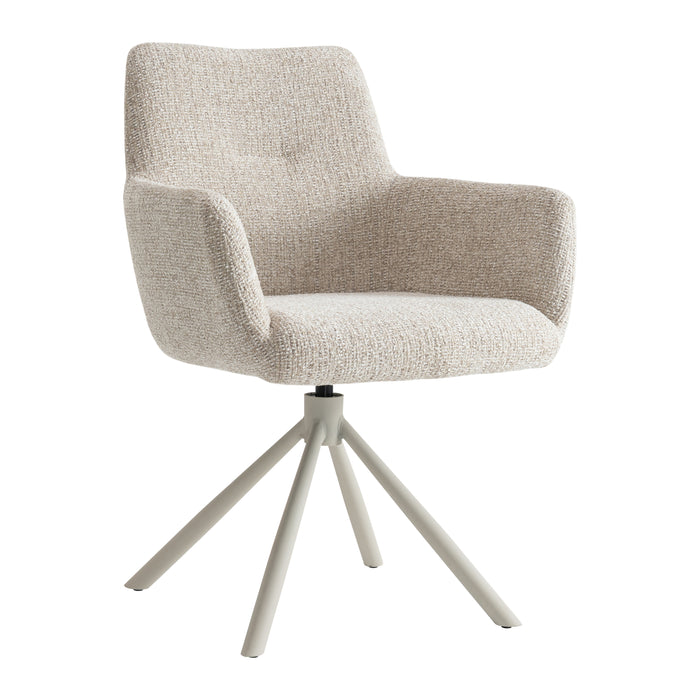 by fonQ Weld Eetkamerstoel - Beige