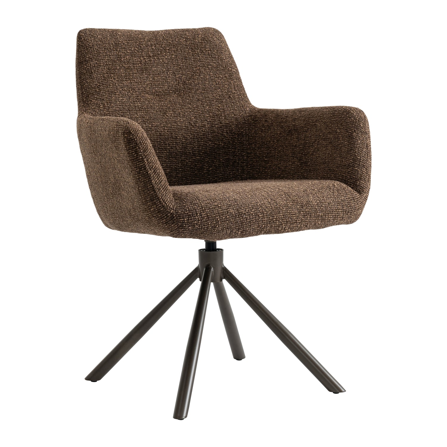 by fonQ Weld Eetkamerstoel - Bruin