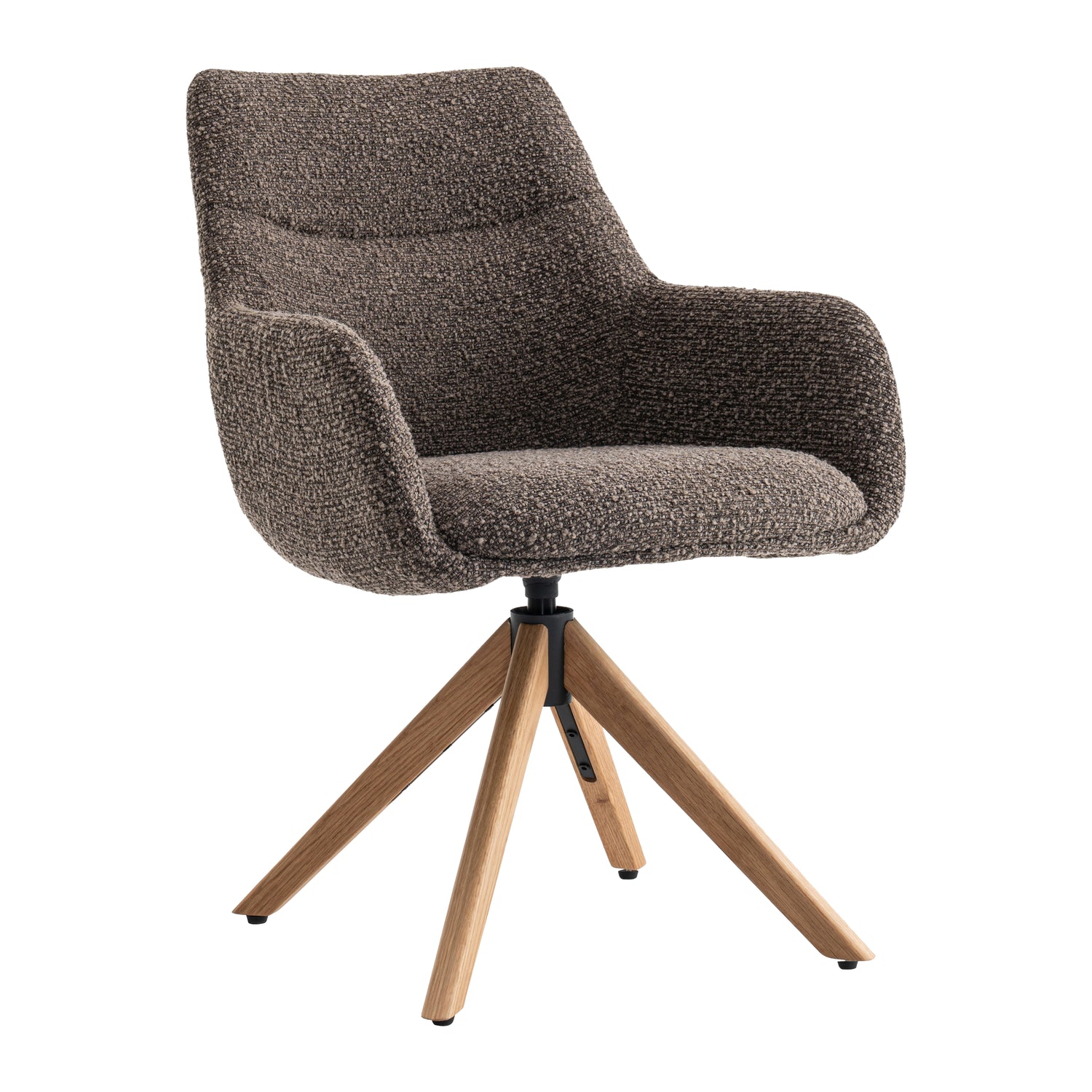 by fonQ Turn Eetkamerstoel - Bruin