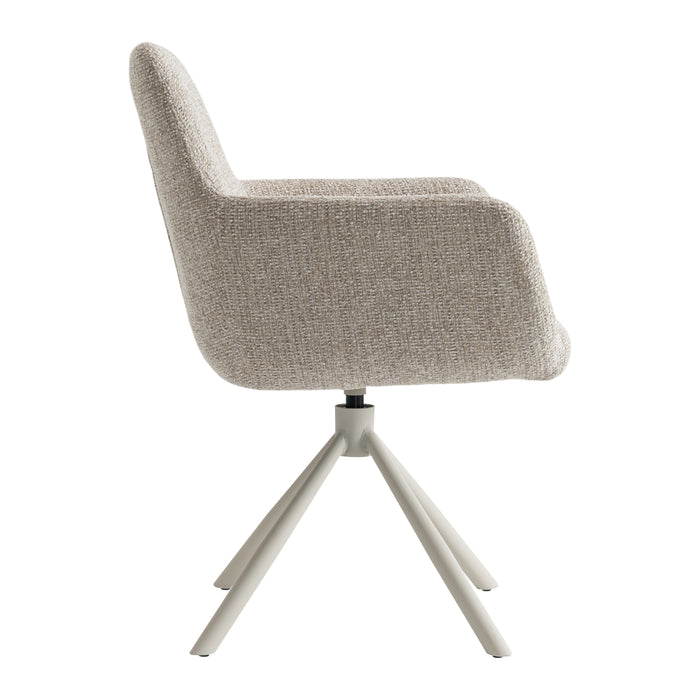 by fonQ Weld Eetkamerstoel - Beige