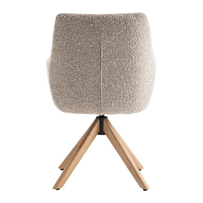 by fonQ Turn Eetkamerstoel - Taupe