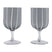OYOY Living Mizu Wijnglazen 2 st. - Grijs
