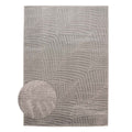 Nordic Weavers Scandinavische loper - Contour Leaf grijs - 80x300 cm