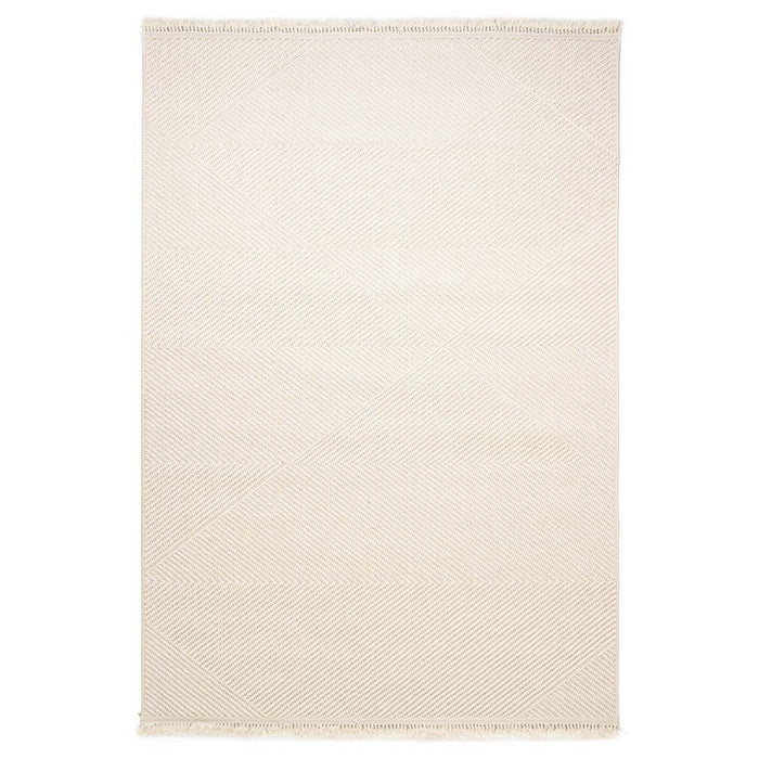 Nordic Weavers Japandi vloerkleed - Knit Zen wit - 160x230 cm