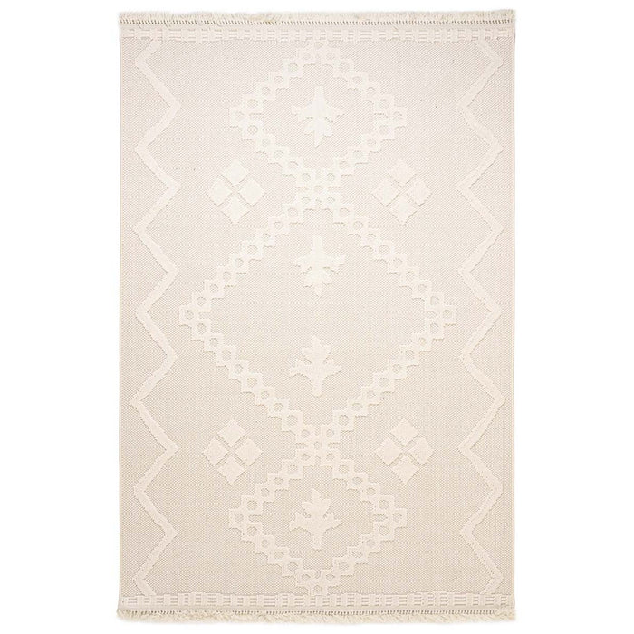 Nordic Weavers Japandi vloerkleed - Knit Fusion Wit - 240x340 cm