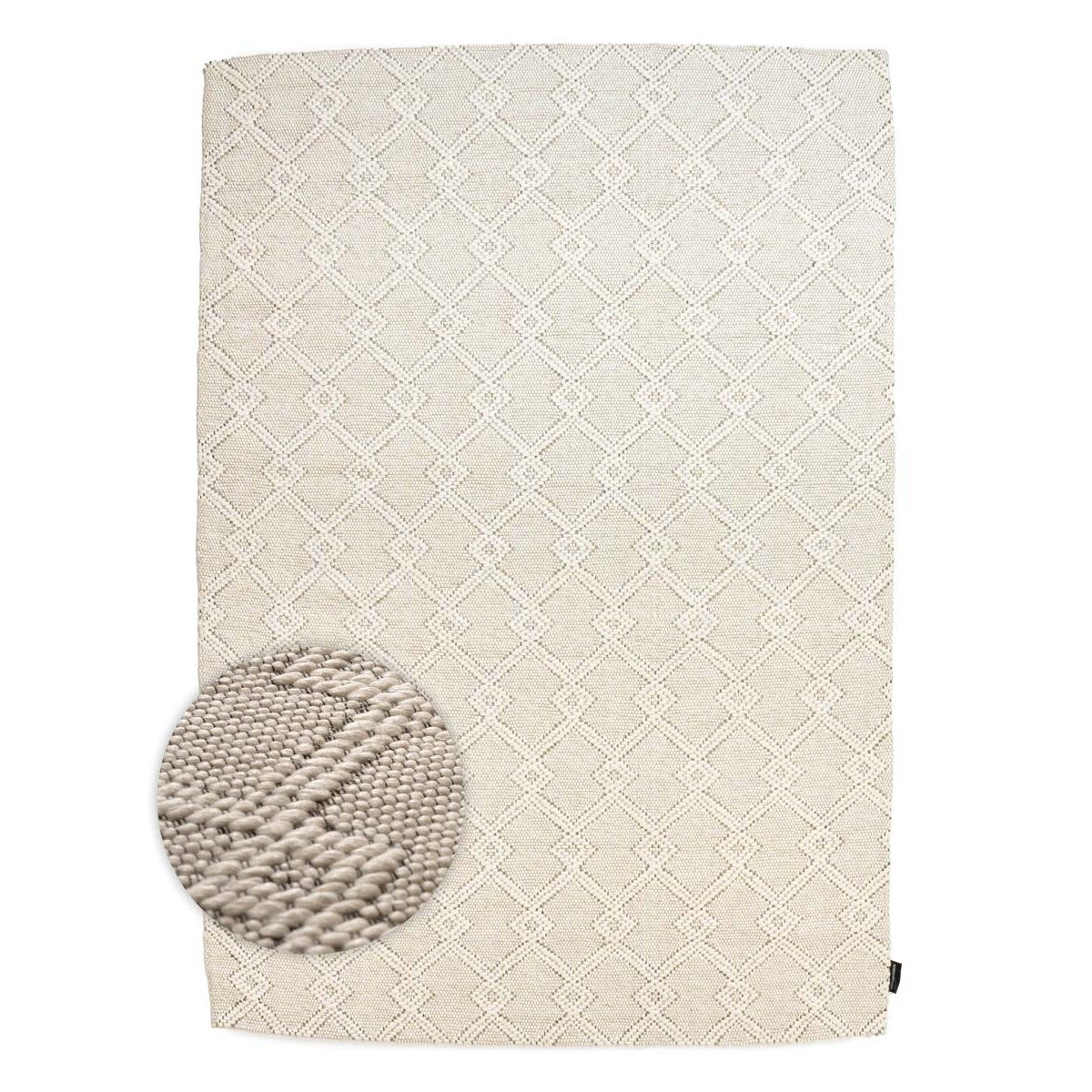 Nordic Weavers Buitenkleed - Var wit - 140x200 cm