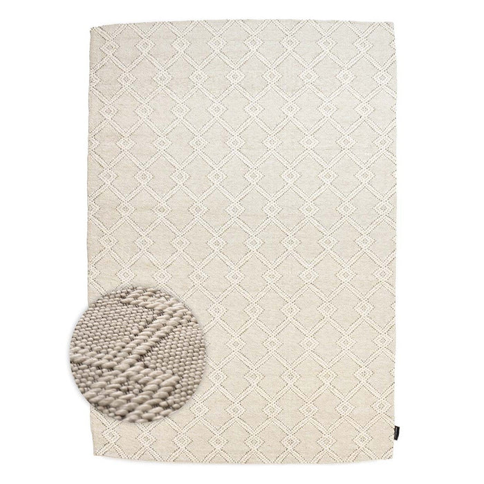 Nordic Weavers Buitenkleed - Var wit - 140x200 cm