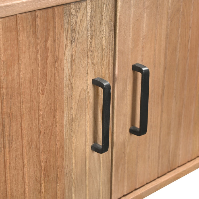 Giga Meubel - Tv-meubel Naturel Mangohout - 160x46x56cm - Merel