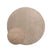Nordic Weavers Rond vloerkleed Scandinavisch - Contour Leaf beige -