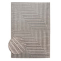 Nordic Weavers Scandinavisch vloerkleed - Contour Edge grijs - 300x400