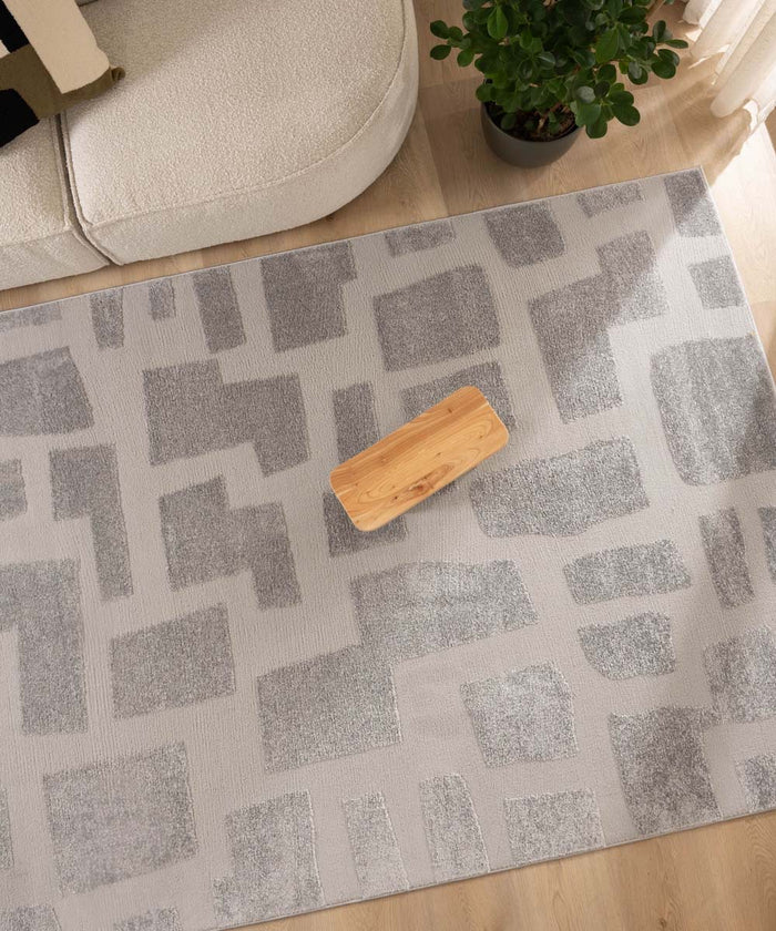 Nordic Weavers Scandinavisch vloerkleed - Contour Stone grijs -