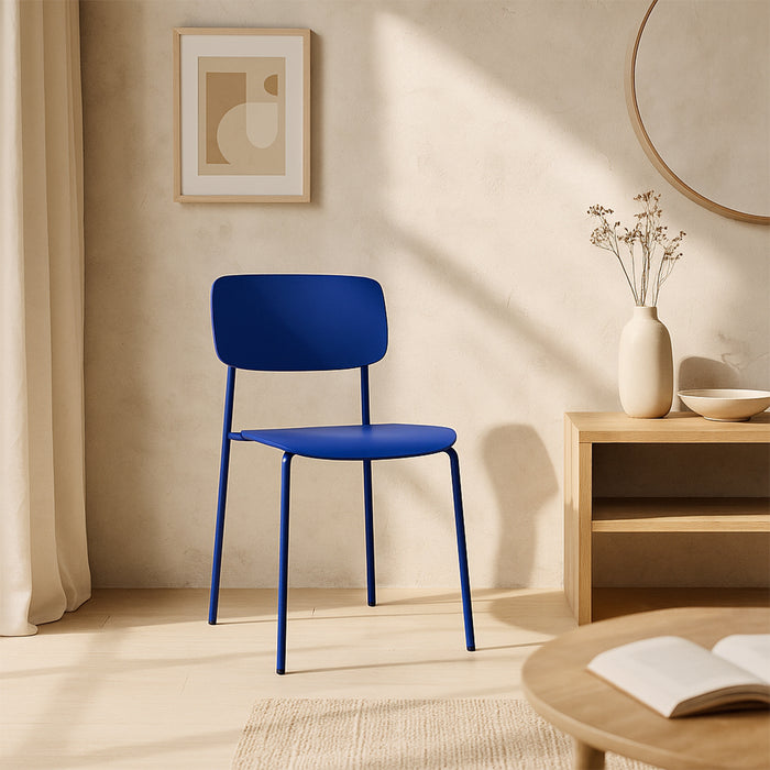 Kick eetkamerstoel Lio - Blauw
