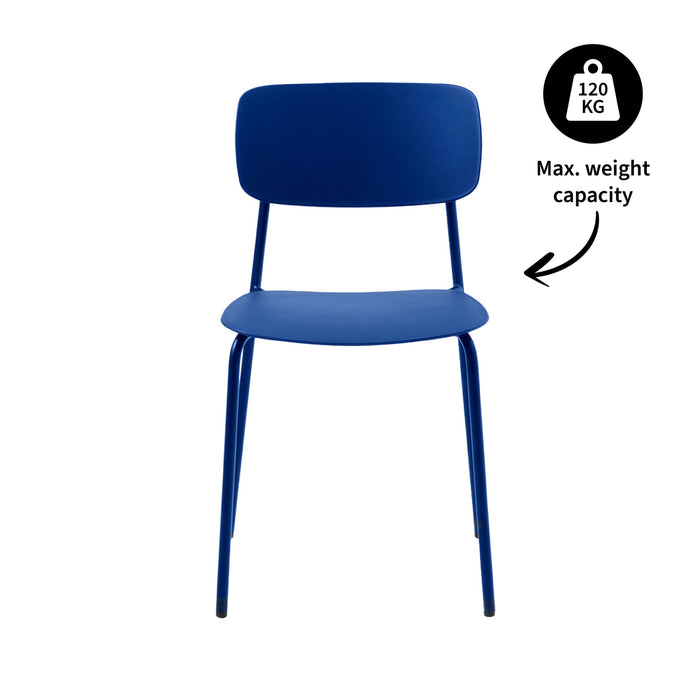 Kick eetkamerstoel Lio - Blauw