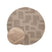 Nordic Weavers Rond vloerkleed Scandinavisch - Contour Stone beige -