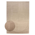 Nordic Weavers Scandinavisch vloerkleed - Contour Circle beige -