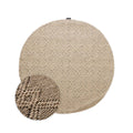 Nordic Weavers Rond buitenkleed - Var beige - 250 cm