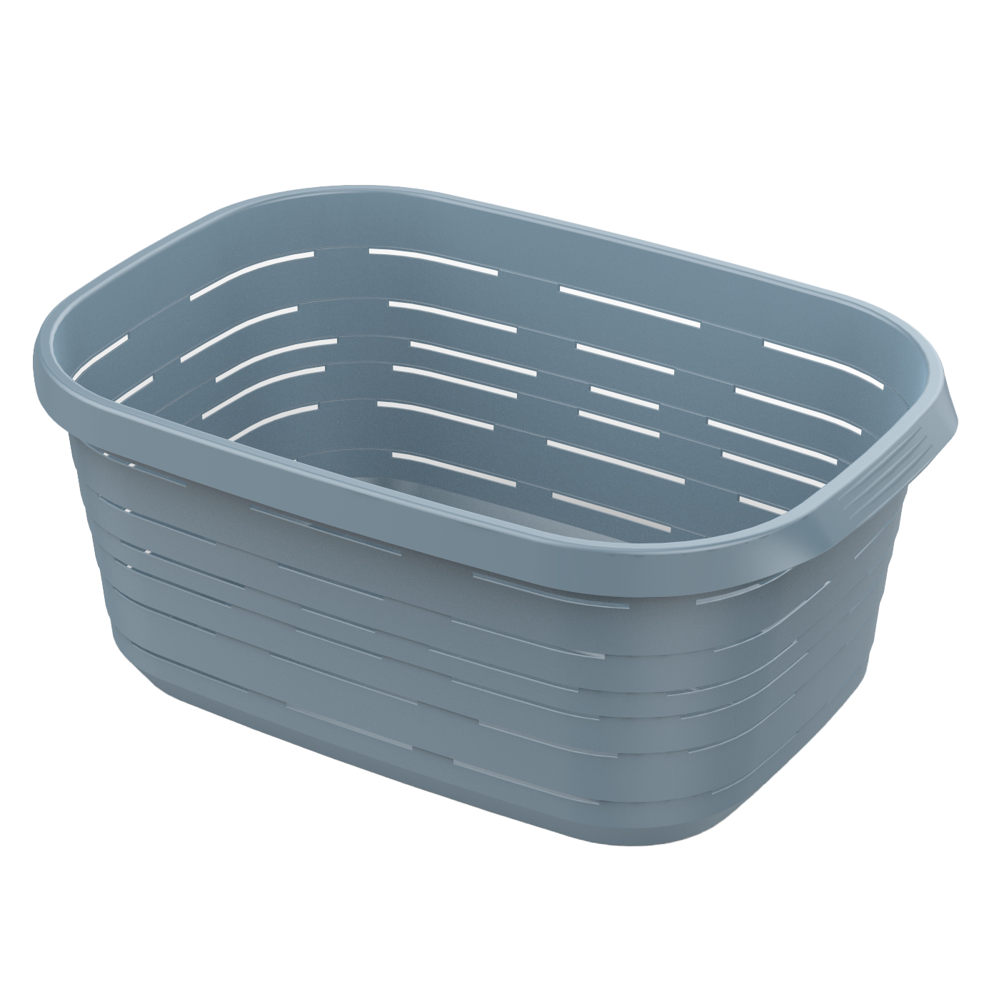 M-Home - Signature - Wasmand - 48 L - 64 x 43 x 26 cm - Blauw