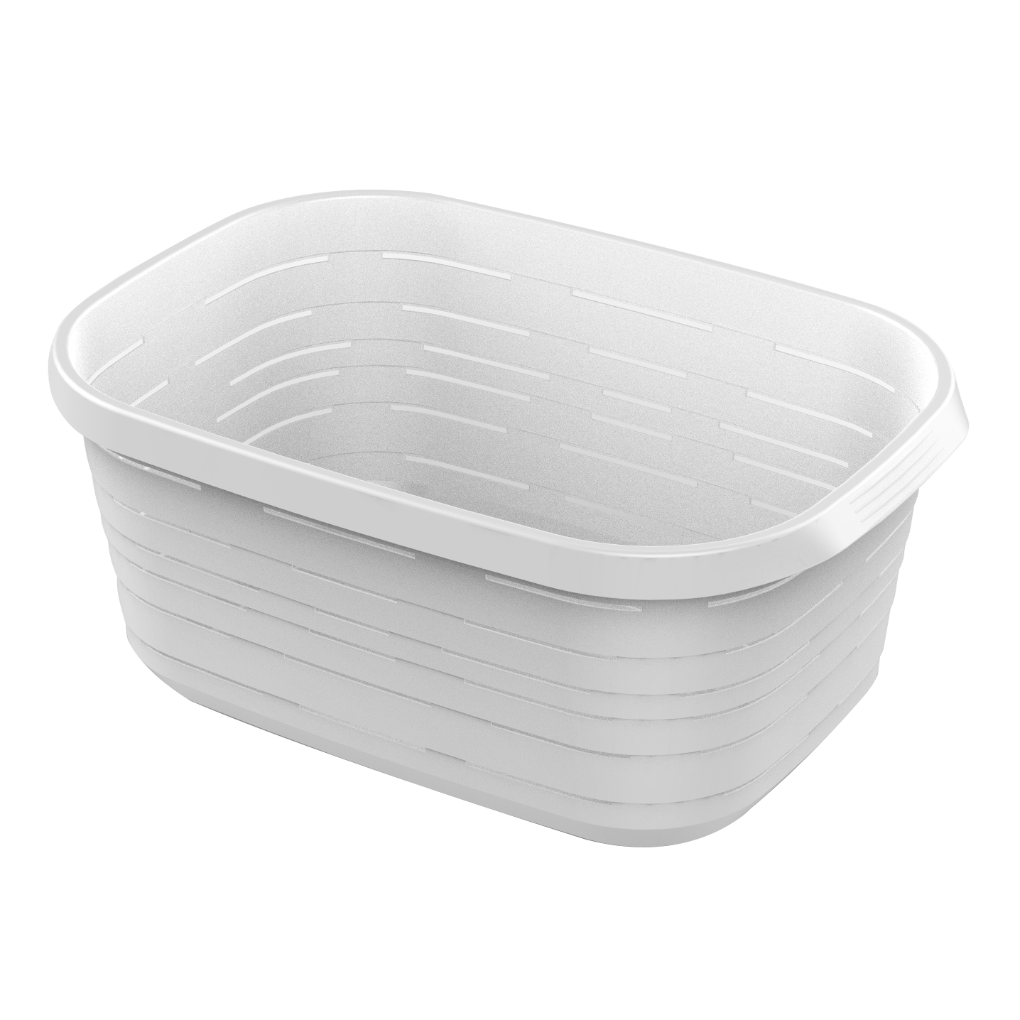 M-Home - Signature - Wasmand - 48 L - 64 x 43 x 26 cm - Wit