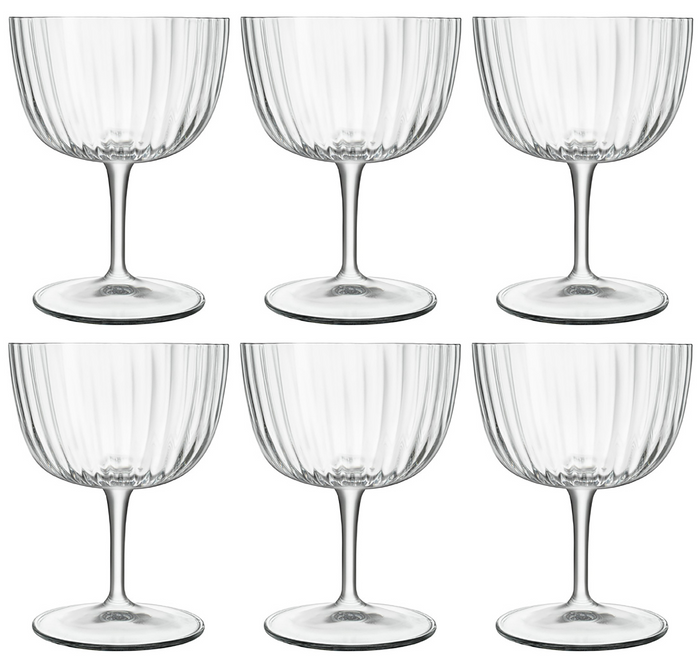 Luigi Bormioli Cocktailglazen - Drankglazen - Speakeasies - 270 ml - 6 Stuks