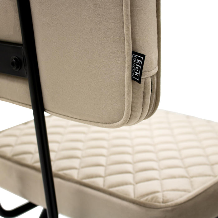 Kick eetkamerstoel Toby - Champagne