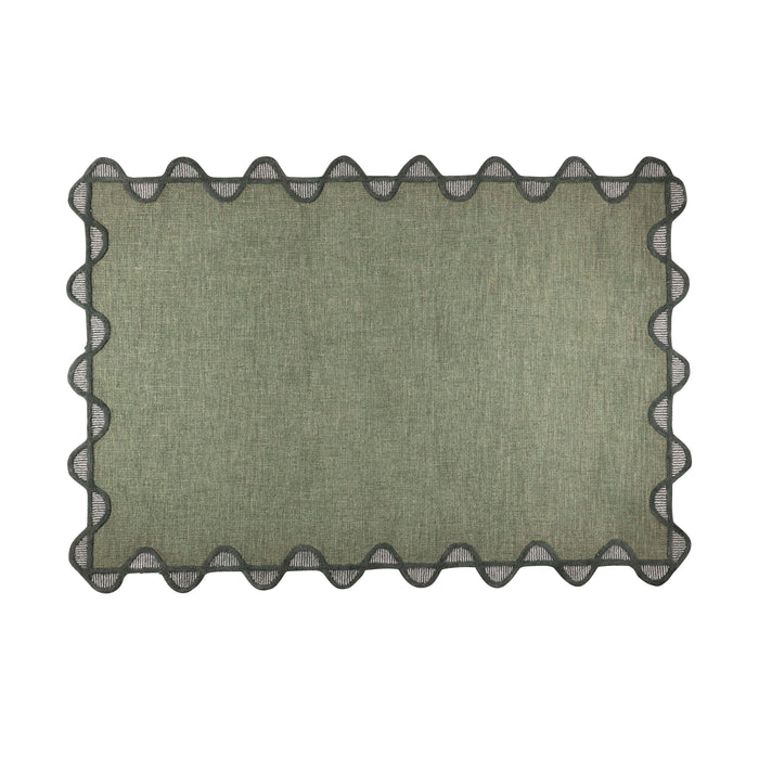 Bold Monkey Sugar Lines Vloerkleed 160 x 230 cm - Groen