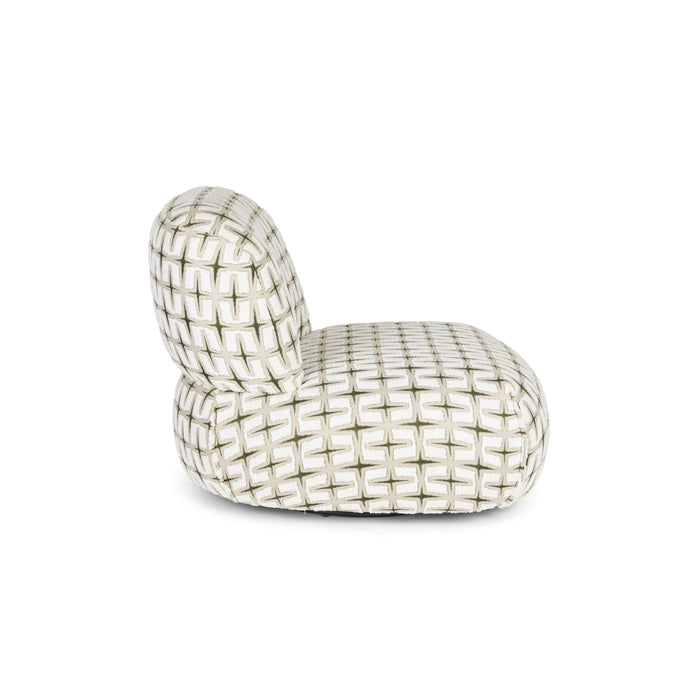 Bold Monkey Ritz Fauteuil Beige Groen