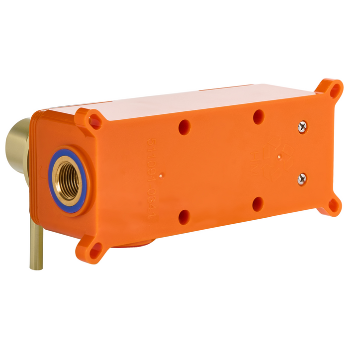 Beliani - TRAFUL - Wandgemonteerde mengkraan - Goud - Messing