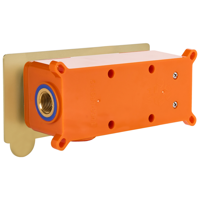 Beliani - DICHATO - Wandgemonteerde mengkraan - Goud - Messing